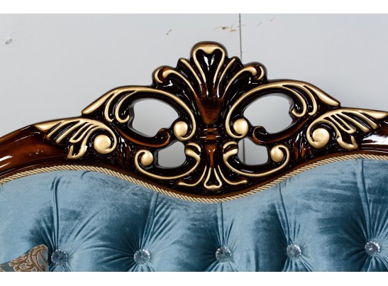 Мягкая мебель Эсмеральда, орех бирюза