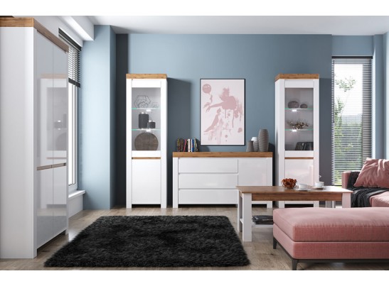 Таурус, Шкаф с витриной 1V1D