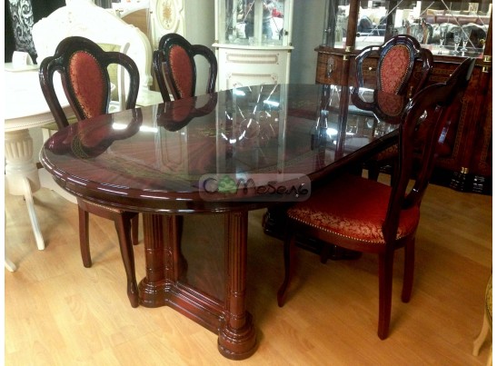 Стол обеденный Роза (раскладной) беж