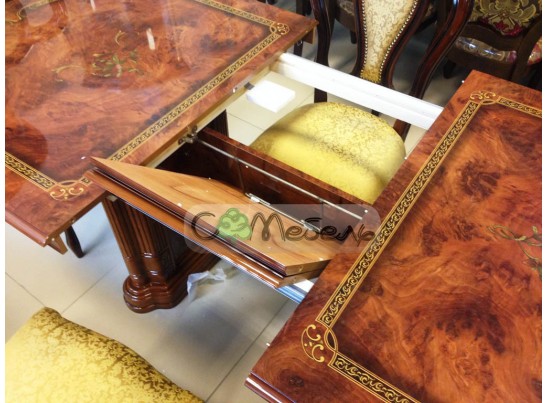 Стол обеденный Роза (раскладной) орех