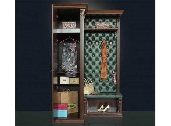 Прихожая угловая Благо Б5.8-6 карамель