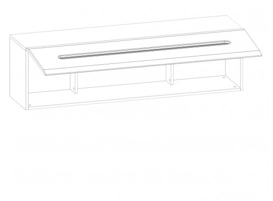 Шкаф широкий S205-SFW1K/4/11 AZTECA