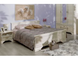 Кровать без изножья Белый S320-LOZ/140*200 KENTAKI