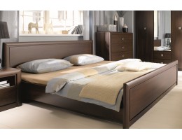 Кровать c основанием LOZ 180*200_2 КОЕН, венге