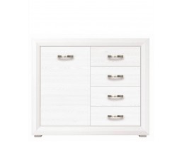 Тумба 4 ящика B136-KOM1D4S MALTA, лиственница сибирская/орех лион