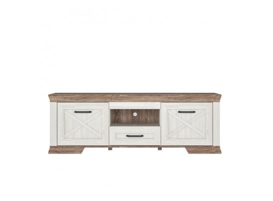 Тумба ТВ MARSELLE RTV167, ясень снежный/дуб сонома темный