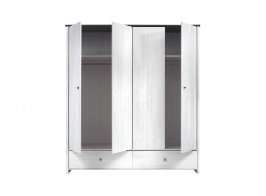 Шкаф четырехдверный Порто SZF4D2S