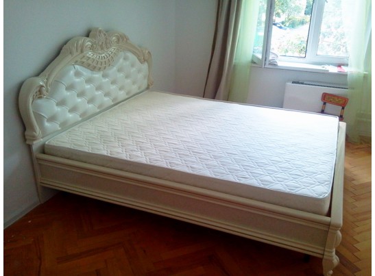 Кровать 2-х спальная "Диана" (беж.)