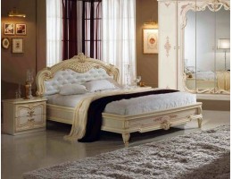 Кровать 2-х спальная "Диана" (беж.)