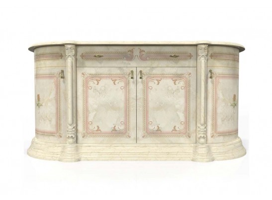 Модульная гостиная "Роза" (комплект мебели) (орех)