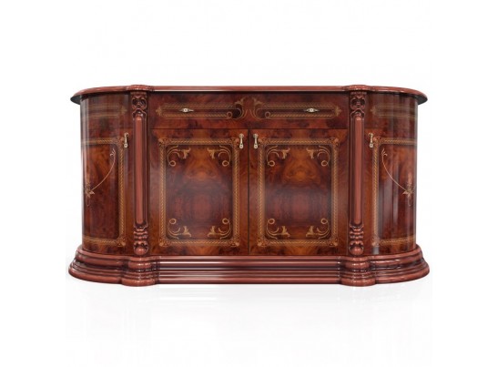 Модульная гостиная "Роза" (комплект мебели) (орех)