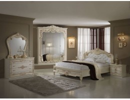 Спальня "Диана" (с 4-х дверным шкафом) беж