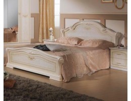 Кровать 2-х спальная "Ирина" (беж)