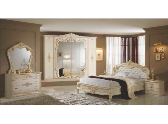 Кровать 2-х спальная "Диана" (беж.)