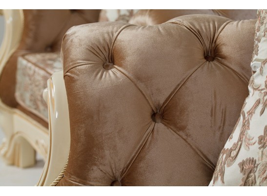 Кресло Ассоль, крем (ткань беж)