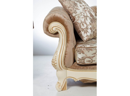 Кресло Ассоль, крем (ткань беж)