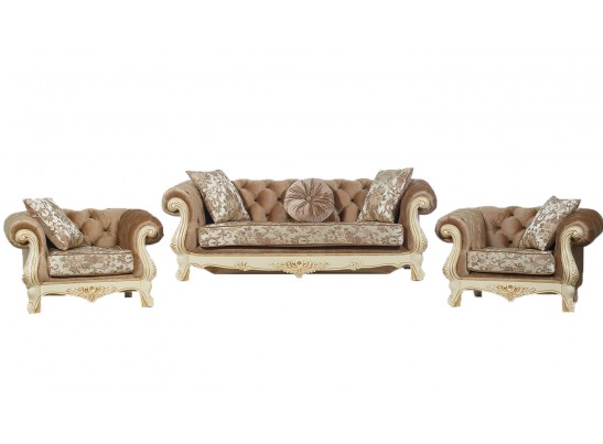 Кресло Ассоль, крем (ткань беж)