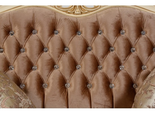 Кресло Эсмеральда, крем (ткань беж)