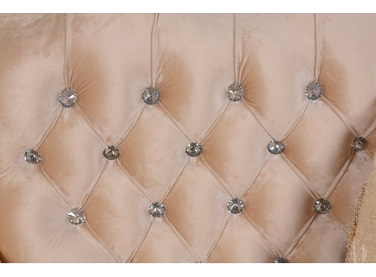 Кресло Илона, крем (ткань золото)