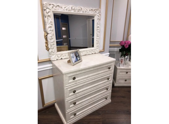 Зеркало ППУ "Афина" крем корень