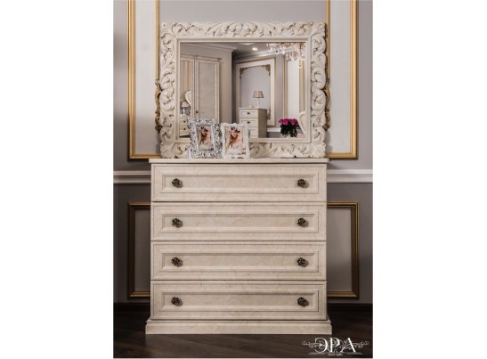 Зеркало ППУ "Афина" крем корень