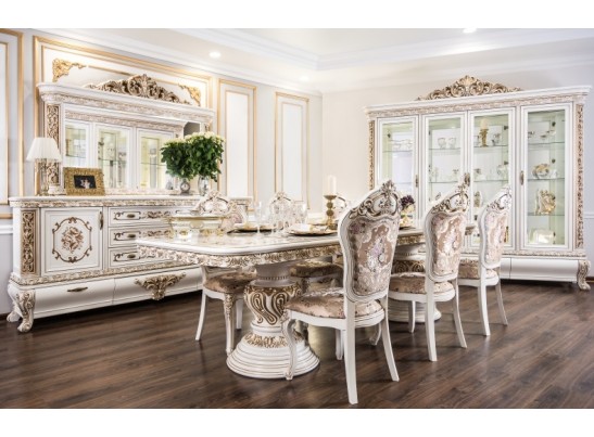 Стул Алсу белый глянец