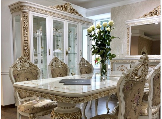 Стул Алсу белый глянец