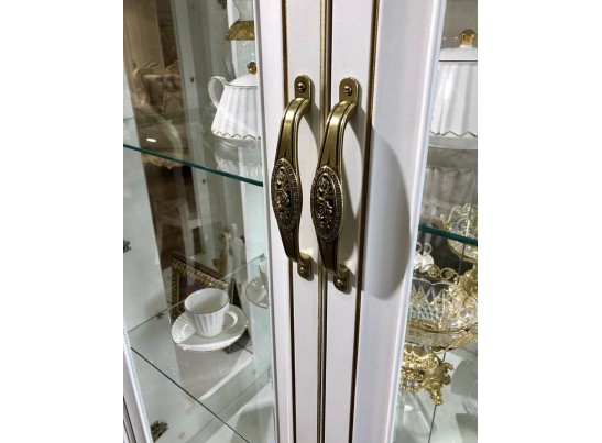 Сервант Алсу белый глянец