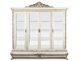 Сервант Алсу белый глянец