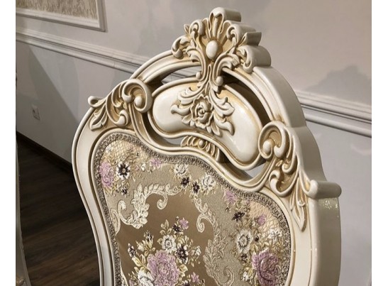 Стул Алсу белый глянец