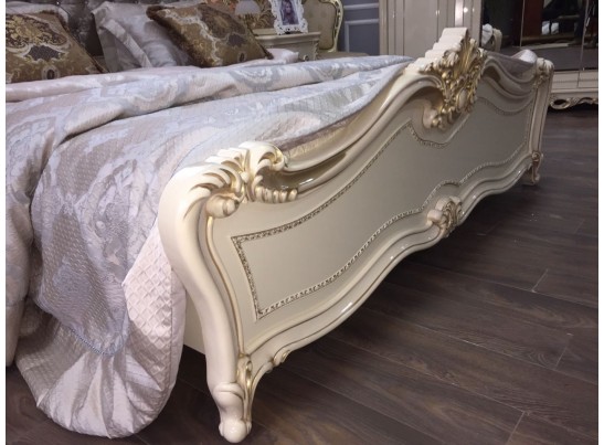 Спальня Джоконда с 5и дверным шкафом (крем глянец)