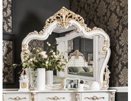 Зеркало Флоренция, белое