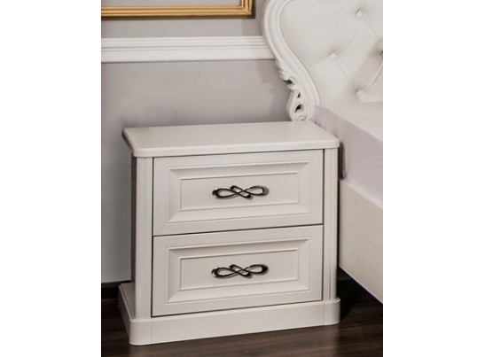 Тумба прикроватная Мишель, белая
