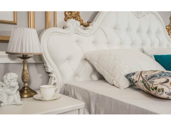 Тумба прикроватная Мишель, белая