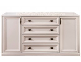 Комод Натали, белый глянец