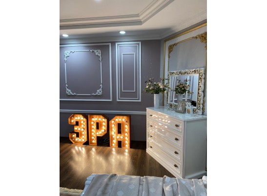 Комод широкий Натали, белый