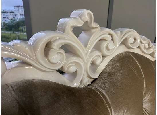 Диван раскладной Патрисия, серый глянец