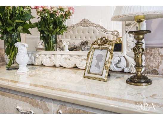 Тумба ТВ Патрисия крем глянец