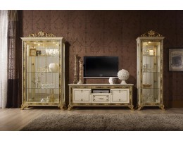 Модульная гостиная Катя - ТВ комплект Беж