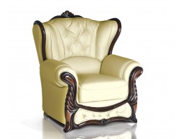 Кресло "ПРАГА" (нат. кожа)