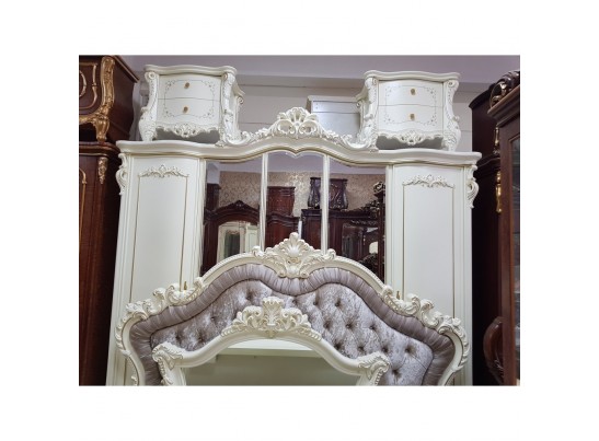 Спальный гарнитур Руссано (слоновая кость)