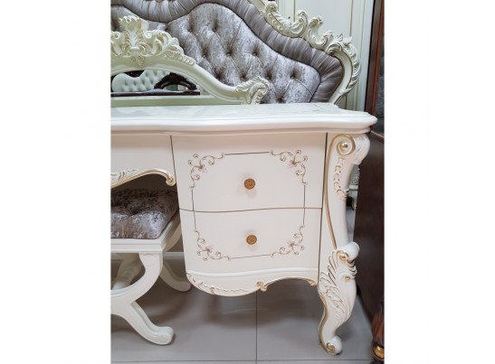 Спальный гарнитур Руссано (слоновая кость)