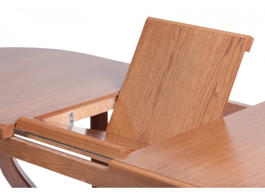 Стол раздвижной ГРАНД Майя из массива бука, тон 3