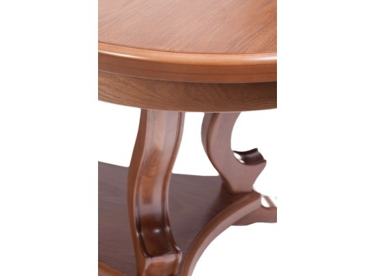 Стол раздвижной ГРАНД Майя из массива бука, тон 3