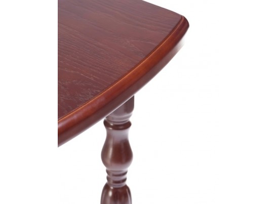 Стол кухонный 110-160 из массива бука, черешня