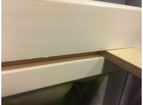 Кровать чердак Соня Вариант 5 (с прямой лестницей)