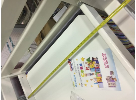 Кровать чердак Соня Вариант 6 (с наклонной лестницей)