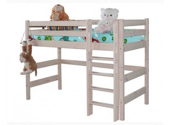 Кровать чердак Соня Вариант 5 (с прямой лестницей)