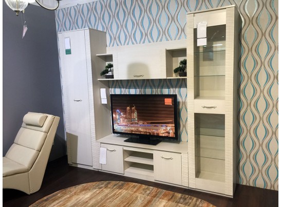 Витрина "Элана" (Бодега белая)