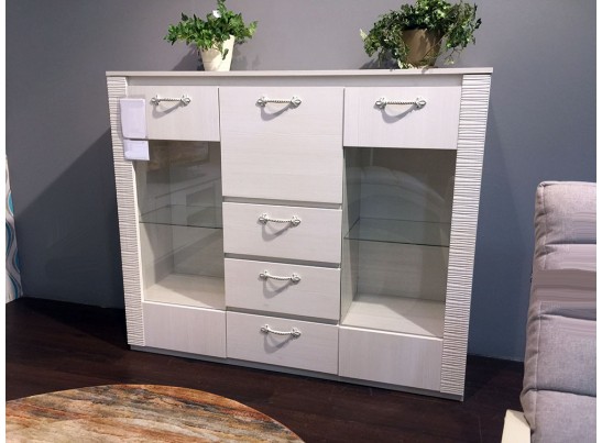 Комод с баром "Элана" (Бодега белая)